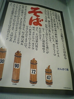 鶴天(店内ポスター)
