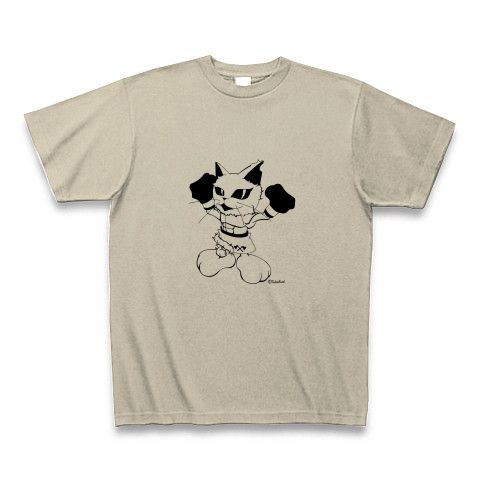 CatBoxer・Tシャツシルバーグレー