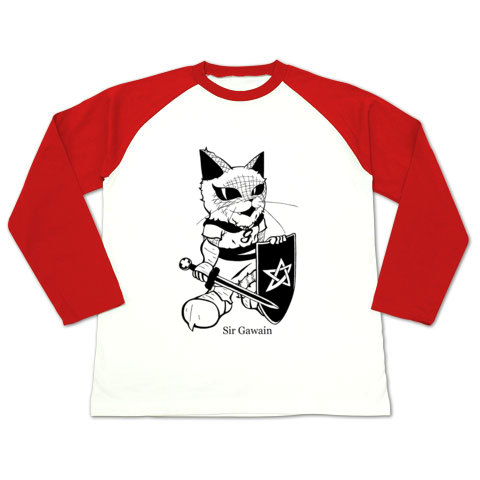 ガウェイン・ラグラン長袖Tシャツ赤