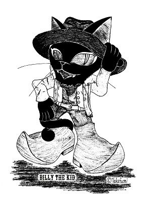 ビリー・ザ・キッド280x400YatsurnoWestern