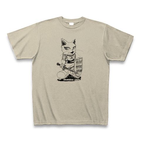 アーサー王Tシャツ・シルバーグレー