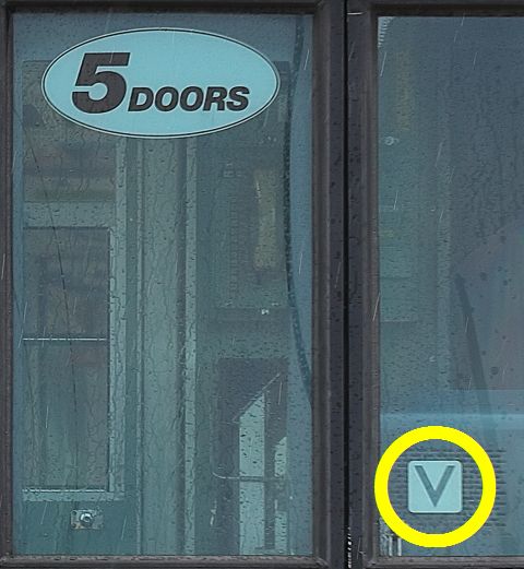 v