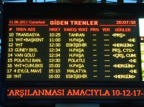トルコ国鉄TCDD新幹線YHT (5)
