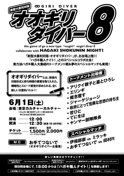 オオギリダイバー8フライヤー