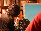 ガラカメ装着中