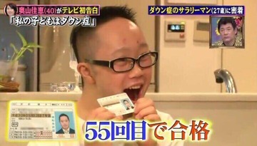 ダウン症運転免許
