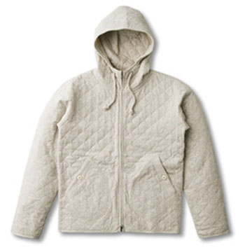 C.A.B.CLOTHING キルティング フルジップパーカー