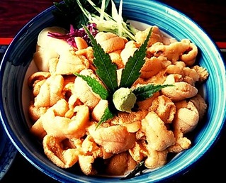 ウニ丼(加工後)