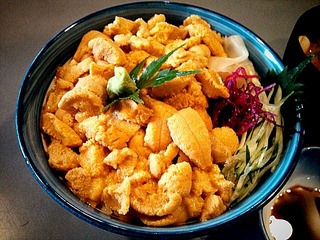 ウニ丼(加工後)