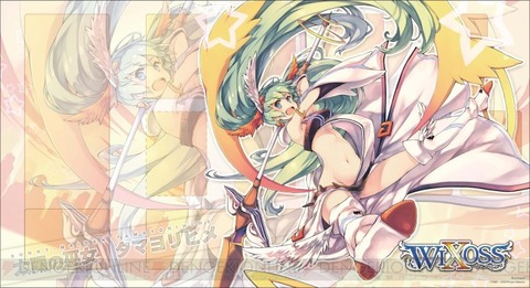 ウィクロス プレイマット 「太陽の巫女 タマヨリヒメ」 デザイン