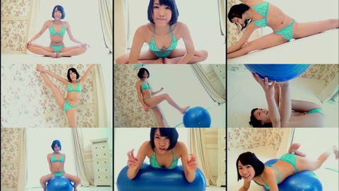 柔軟で開脚をしてる女性を見ると色々考えちゃうよね!!