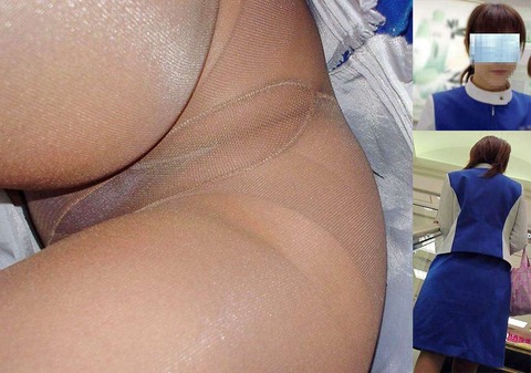 パンスト履いたお姉さんの逆さ撮り盗撮画像に興奮しっぱなし
