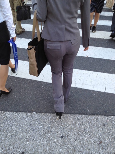 街で見かけた魅力的なお尻がこれだ!!