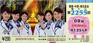 2255 幸運の女神くじ