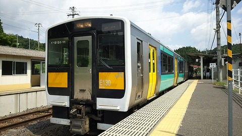 みちのくひとり旅⑦】JR東日本 水郡線 郡山→水戸 : 鮮魚特急・ボックス席