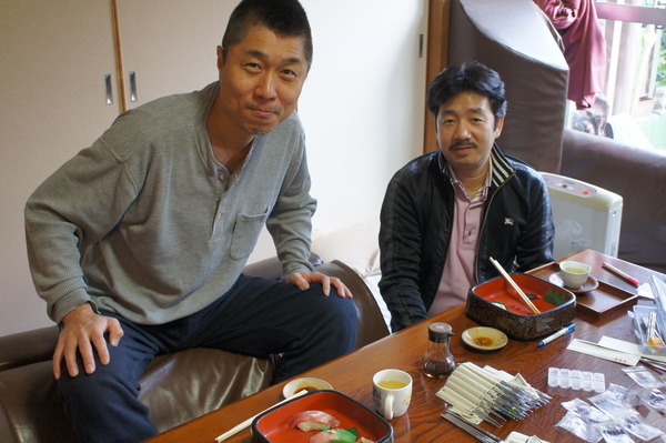 鳥取から矢野先生が来てくれて・・・