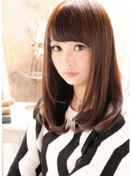 似合う髪型は顔の形で決まる!?顔型で見つけるおすすめのヘアスタイル 2/2 【ヘアスタイル情報館・40代 面長 】