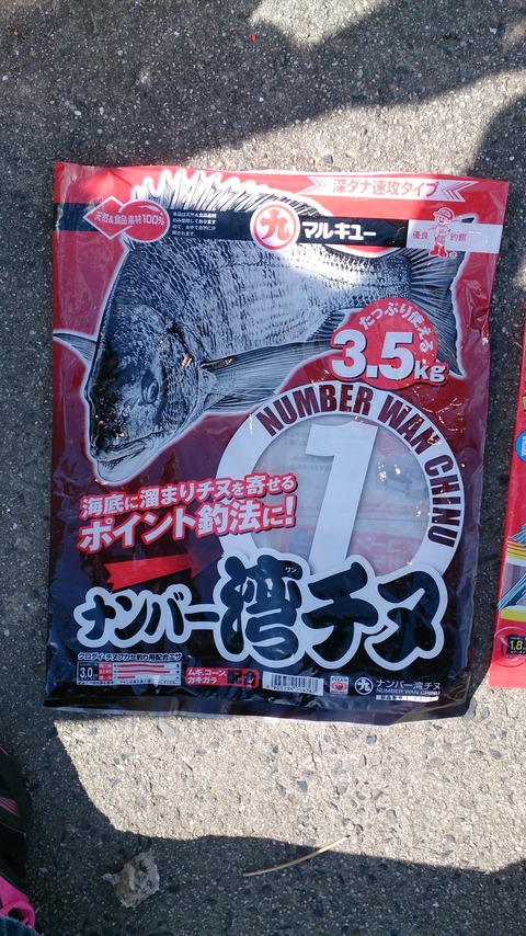ナンバー湾チヌ
