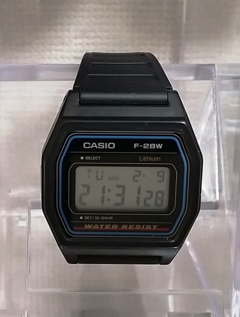 産直商品 絶版CASIO F-28W チープカシオ チプカシ 【公式通販】