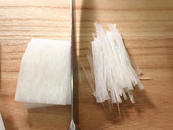 大根サラダのレシピ、その3