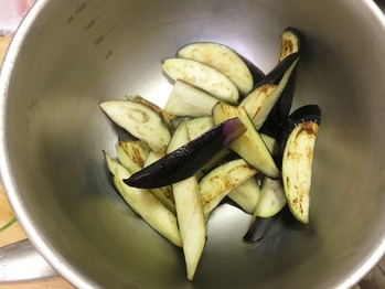 ナスと挽肉の味噌炒めのレシピ、その5