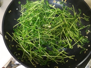 豆苗の中華風ニンニク炒めのレシピ、その6