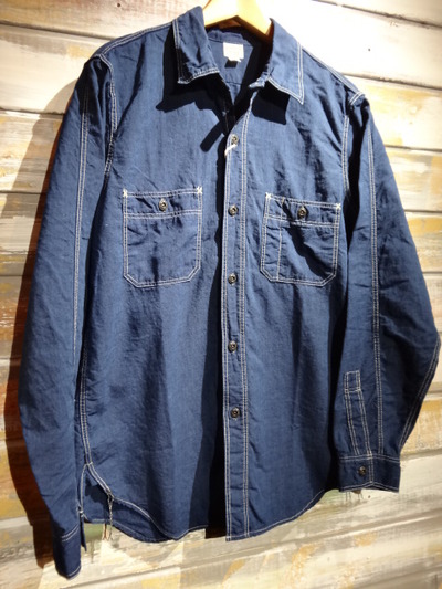 BOOTLEGGERS ニールキャサディ　シャンブレーシャツ　ベタシャン BOOTLEGGERS ニールキャサディ シャンブレーシャツ ベタシャン