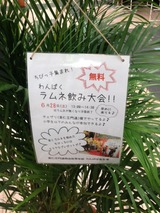 わんぱくラムネ飲み大会