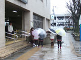フライヤー配布