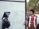 伝言を残す2人