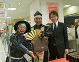 葵プリン1日店員イベント(徳川家康・市蔵20120215)