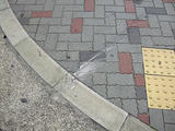 九十九7号事故歩道