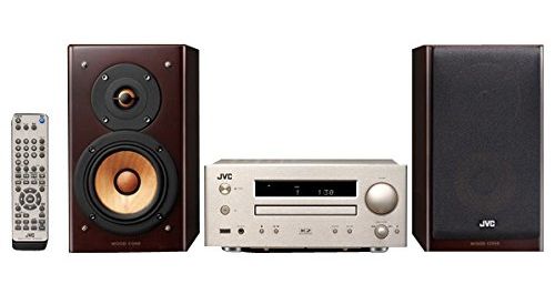 JVC CA-EXS5 ミニコンポ ウッドコーンスピーカー Bluetooth JVC、カフェをイメージしたBluetooth/NFC搭載ウッドコーンコンポ
