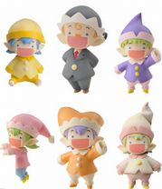 人類は衰退しました 妖精さんシリーズぱーとすりー 妖精さん なかたさんとおともだちセット (1/2スケール PVC製塗装済み完成品)