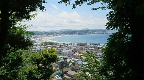 長谷寺山頂の俯瞰