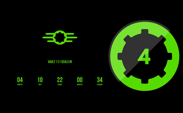 Fallout 4 の発売日までカウントダウンするandroid用ライブ壁紙 Fallout4 情報局