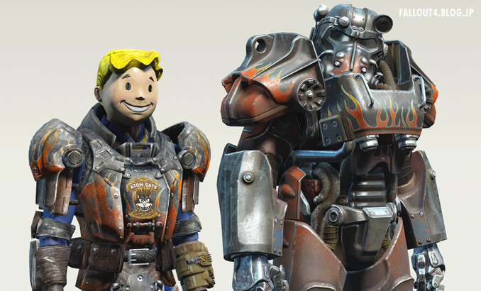 Atom Cats ROCKIN Combat Armor : Fallout4⚡情報局