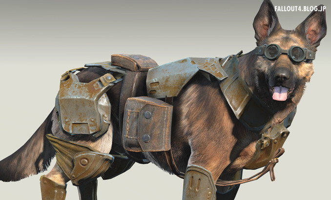 fallout4 ドッグミート リアルフィギュア♪② ドッグミート用コンバットアーマーMOD : Fallout4⚡情報局