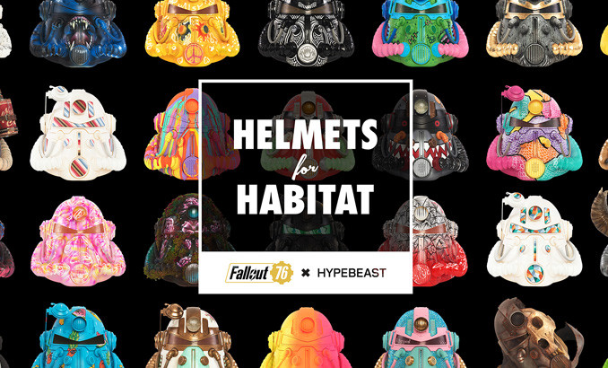 Fallout 76』T-51パワーアーマーのデザインヘルメットを販売する