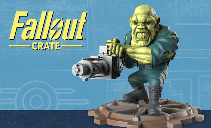 FALLOUT® CRATE』第一弾に含まれるフォークスのフィギュアが公開