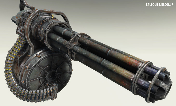 ミニガン用HDリテクスチャ : Fallout4⚡情報局
