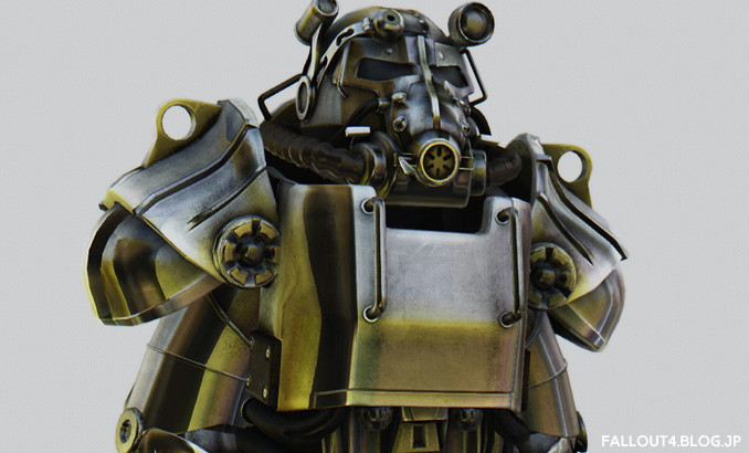 メタリック感がイカすT-60パワーアーマーMOD : Fallout4⚡情報局