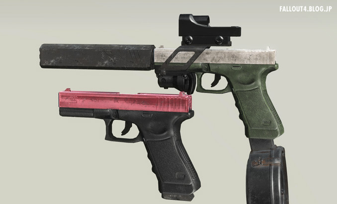 Glock 17-18 - A Standalone Pistol : Fallout4⚡情報局