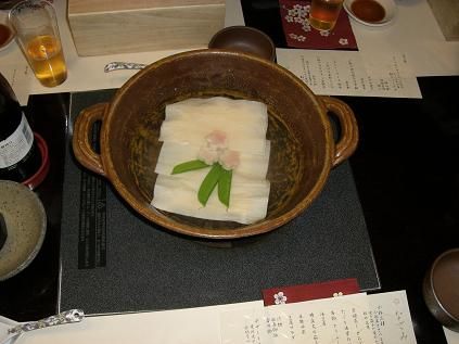 梅の花 湯豆腐-2