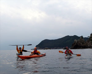 シーカヤック ザサ浜