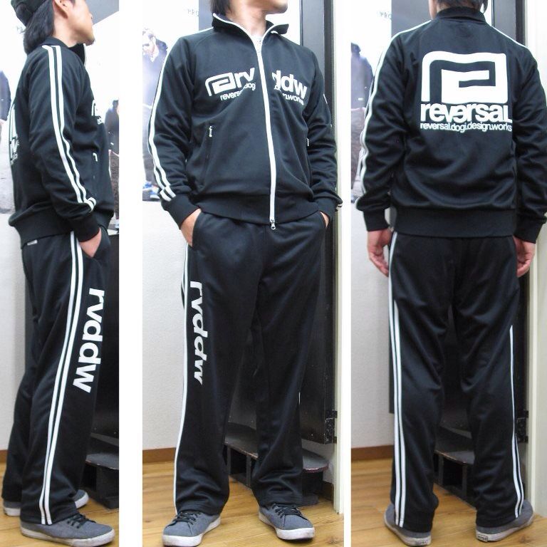 秋冬新作ジャージ~【REVERSAL リバーサル】 2 LINE TRACK SUIT 秋冬新作ジャージ~【REVERSAL リバーサル】 2 LINE TRACK SUIT