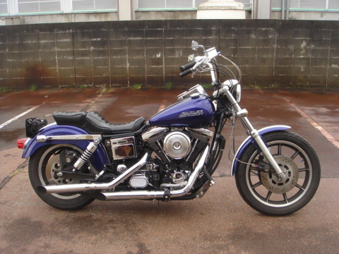 1994FXDLハンドル周りカスタム1