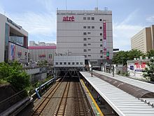 Oimachi-Sta-from-Bridge