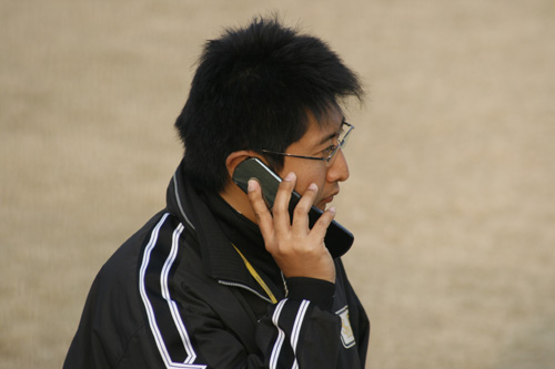 田尻さんお仕事中