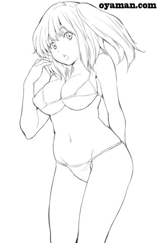 暑がりJK